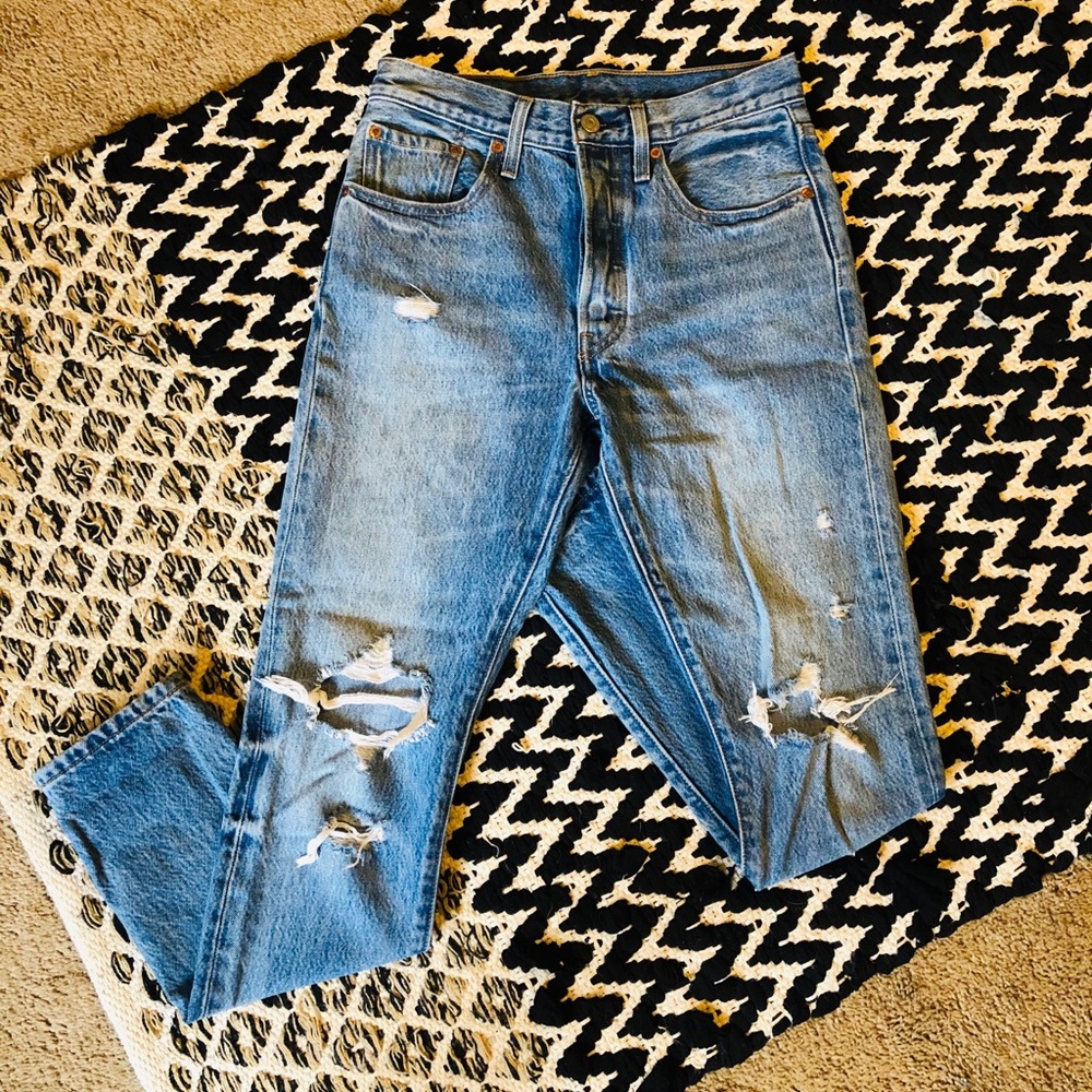 Levi’s 501 Vintage Wash Jeans